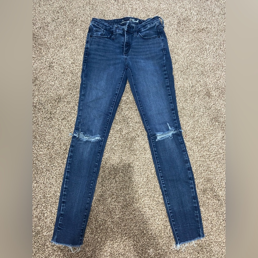 Universal Tread Ripped Skinny Jeans